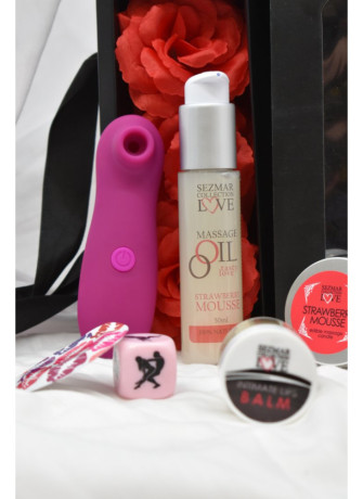COFFRET SAINT VALENTIN "PASSION"
